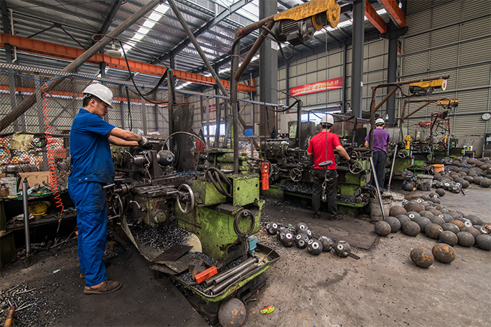 扬州网架配件车间